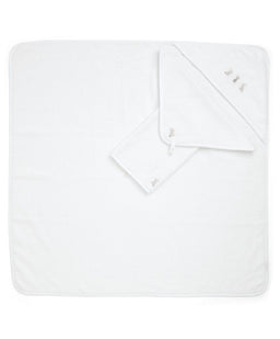 Mamas & Papas Towelling Bunny Towelling Set - (3 piece set)