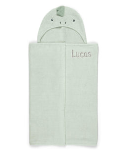 Mamas & Papas Towelling Hooded Baby Towel - Dinosaur