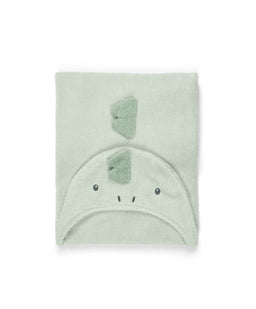 Mamas & Papas Towelling Hooded Baby Towel - Dinosaur