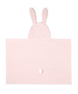Mamas & Papas Towelling Hooded Baby Towel - Pink Bunny
