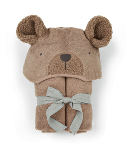 Mamas & Papas Towelling Hooded Towel - Bear