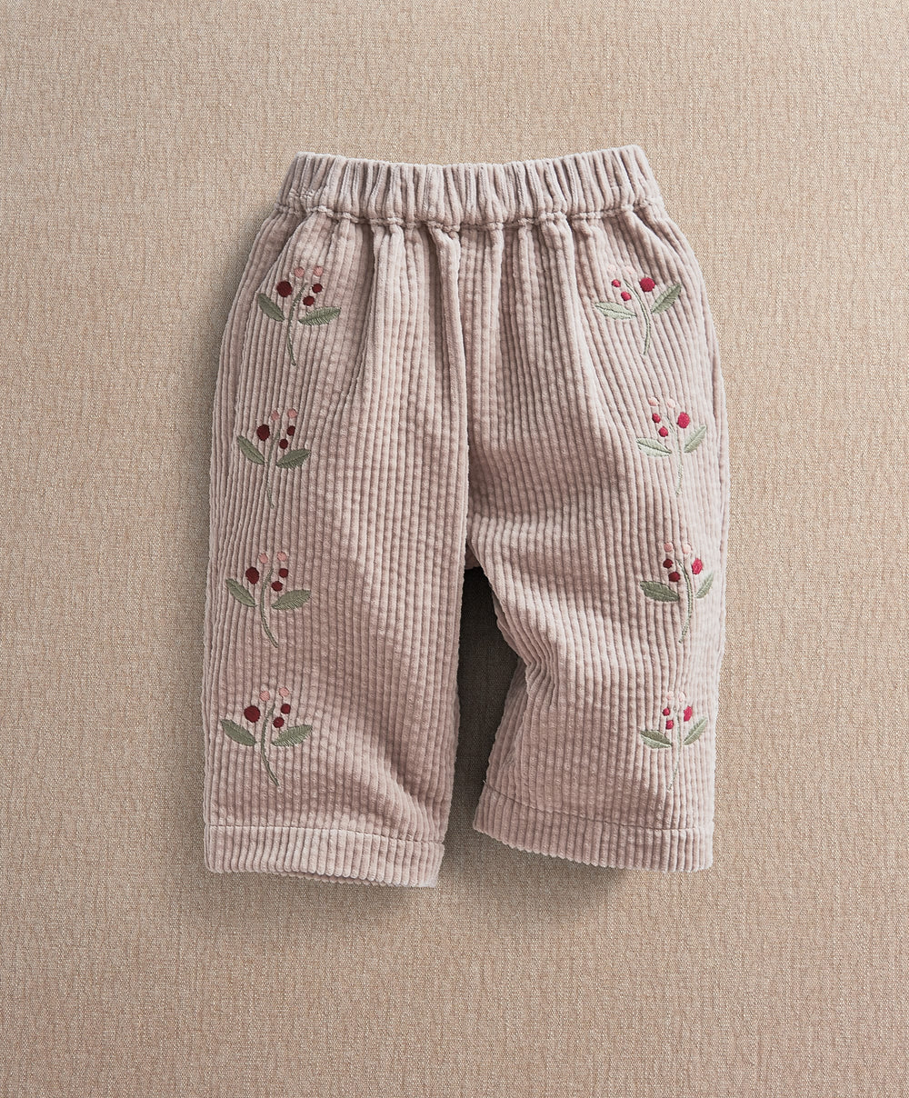 Mamas &amp; Papas Trousers &amp; Leggings Berry Cord Trousers