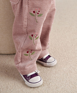 Mamas & Papas Trousers & Leggings Berry Cord Trousers