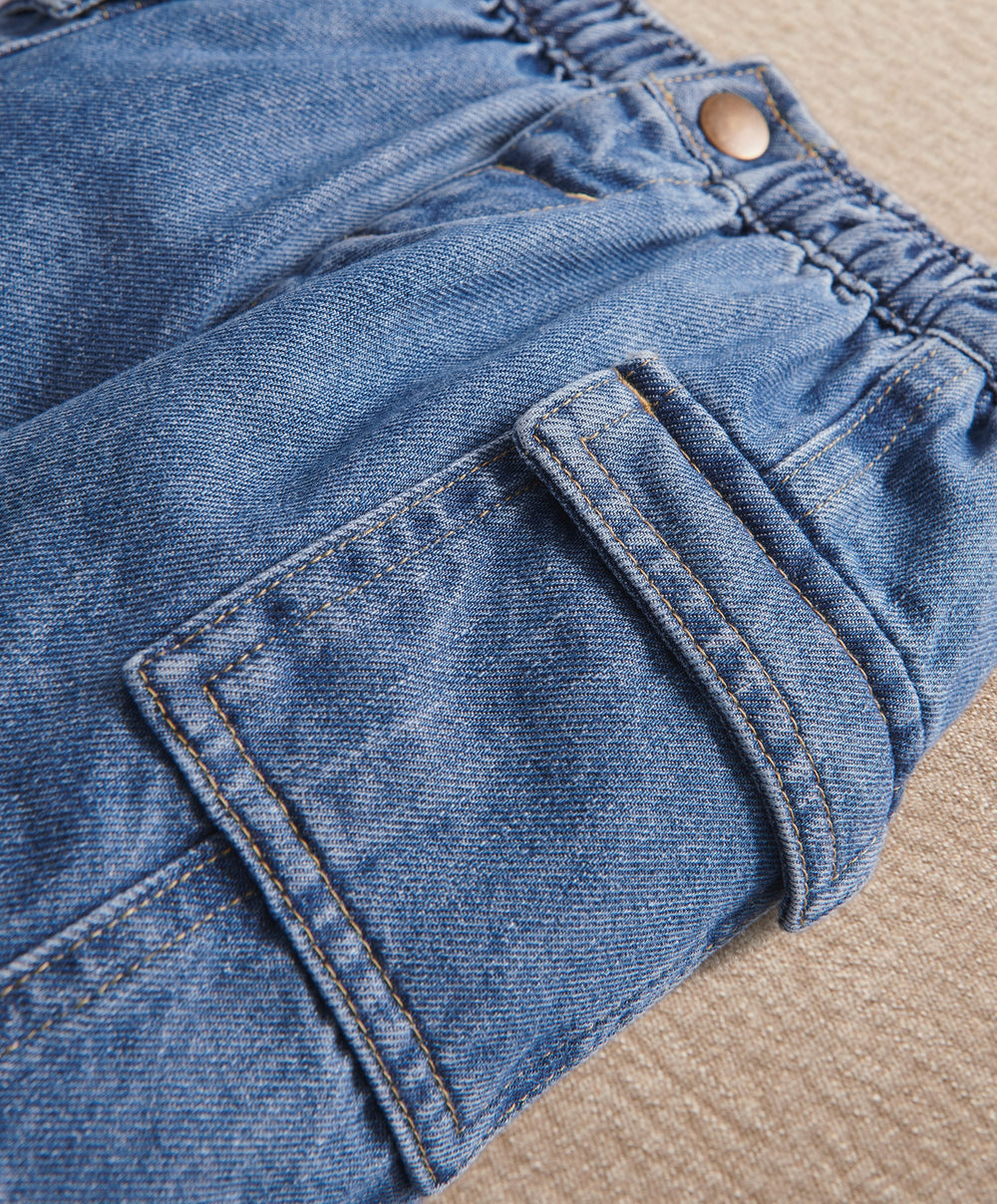 Mamas &amp; Papas Trousers &amp; Leggings Blue Straight Leg Jeans