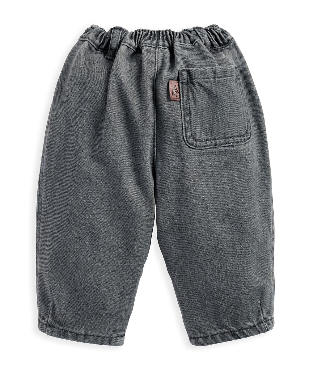Mamas &amp; Papas Trousers &amp; Leggings Charcoal Barrel Leg Jeans