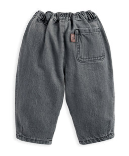 Mamas & Papas Trousers & Leggings Charcoal Barrel Leg Jeans