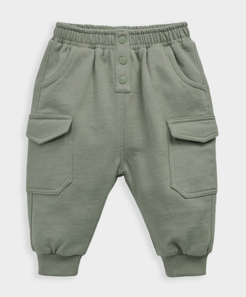 Mamas &amp; Papas Trousers &amp; Leggings Green Cargo Jogger