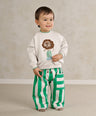 Mamas & Papas Trousers & Leggings Green Stripe Trouser