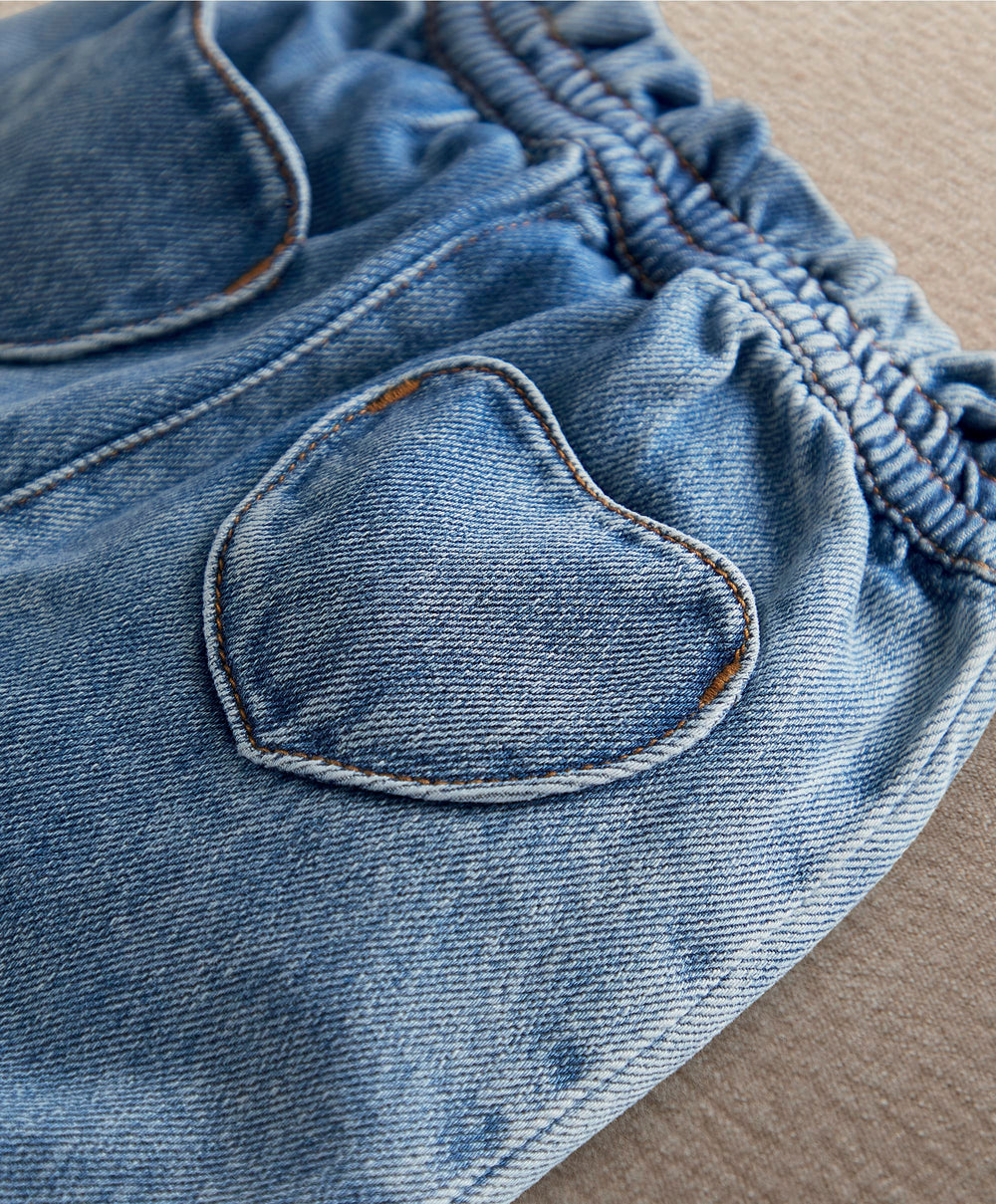 Mamas &amp; Papas Trousers &amp; Leggings Heart Jeans
