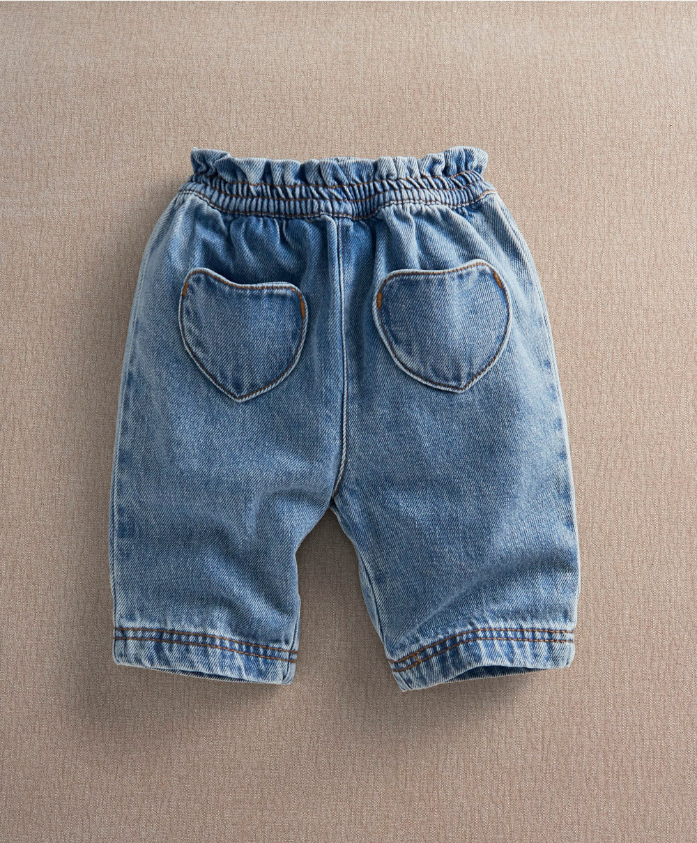 Mamas &amp; Papas Trousers &amp; Leggings Heart Jeans