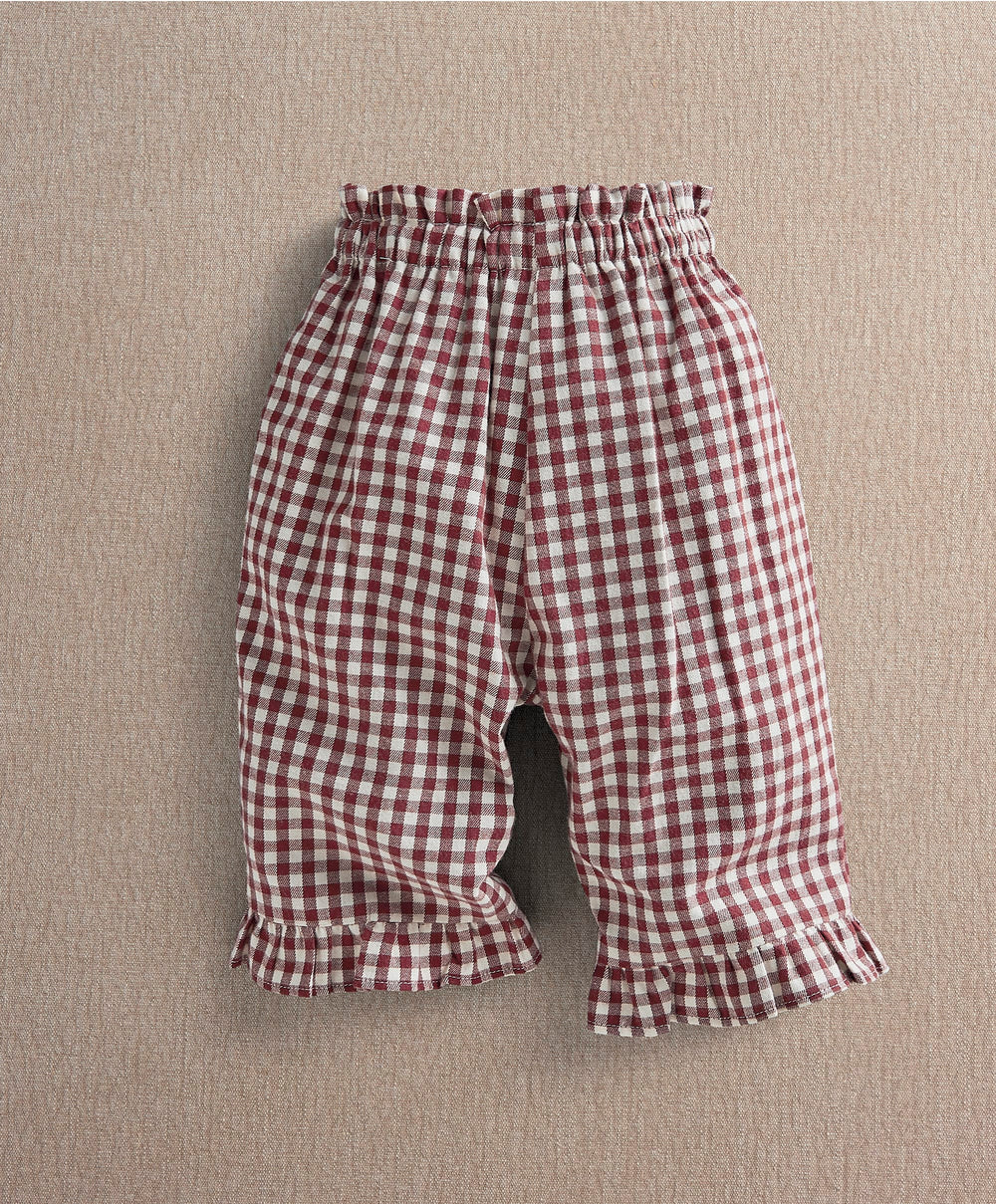 Mamas &amp; Papas Trousers &amp; Leggings Red Gingham Trousers