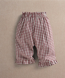 Mamas & Papas Trousers & Leggings Red Gingham Trousers