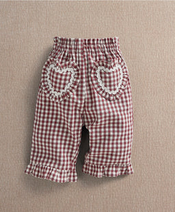 Mamas & Papas Trousers & Leggings Red Gingham Trousers