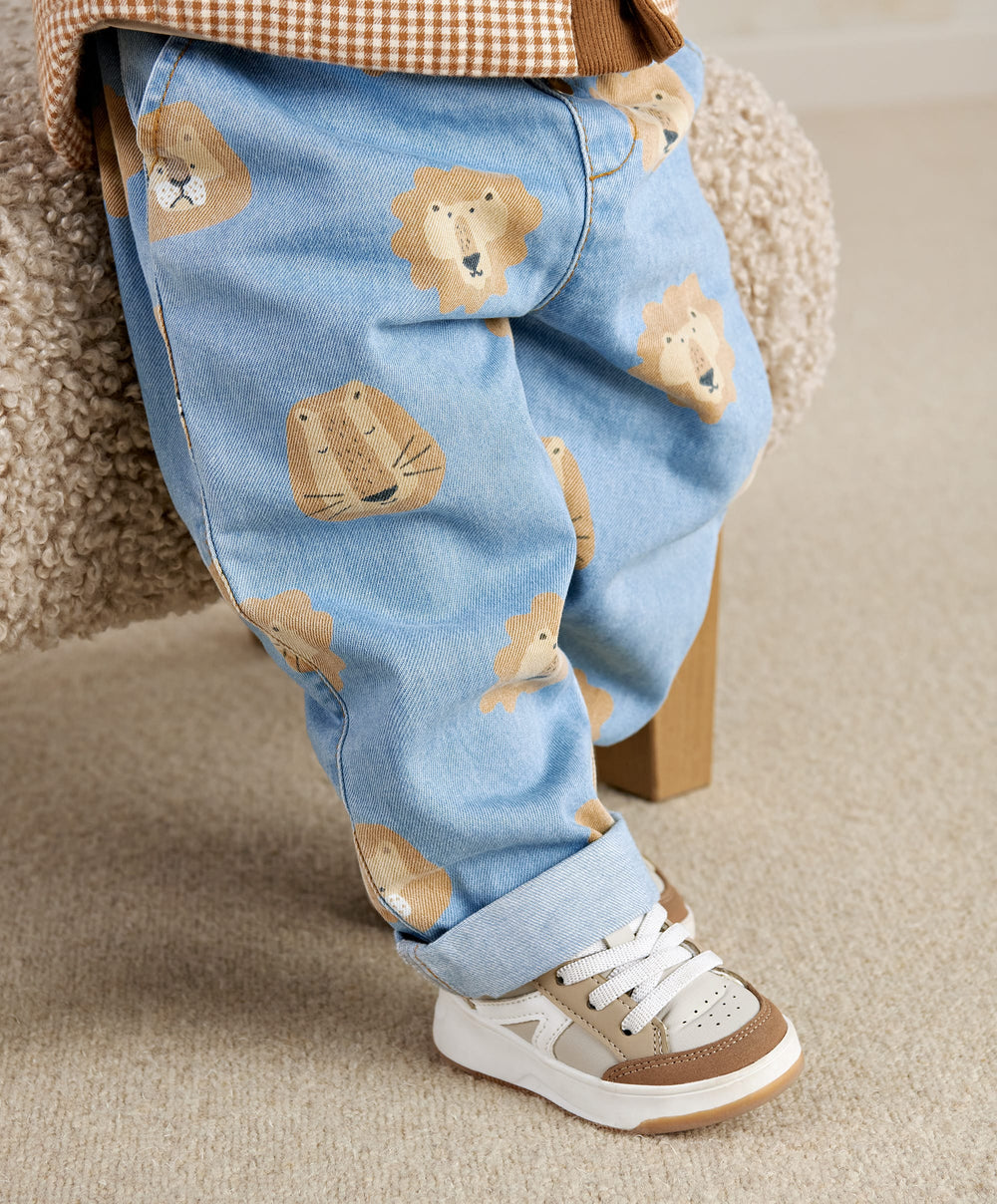 Mamas &amp; Papas Trousers &amp; Leggings Roarsome Denim Jeans