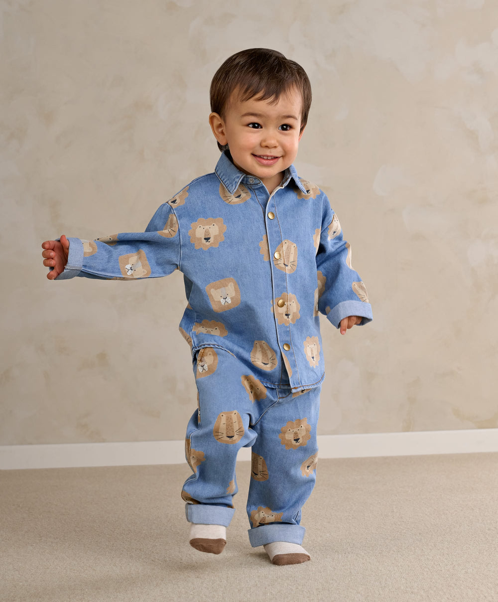Mamas &amp; Papas Trousers &amp; Leggings Roarsome Denim Jeans
