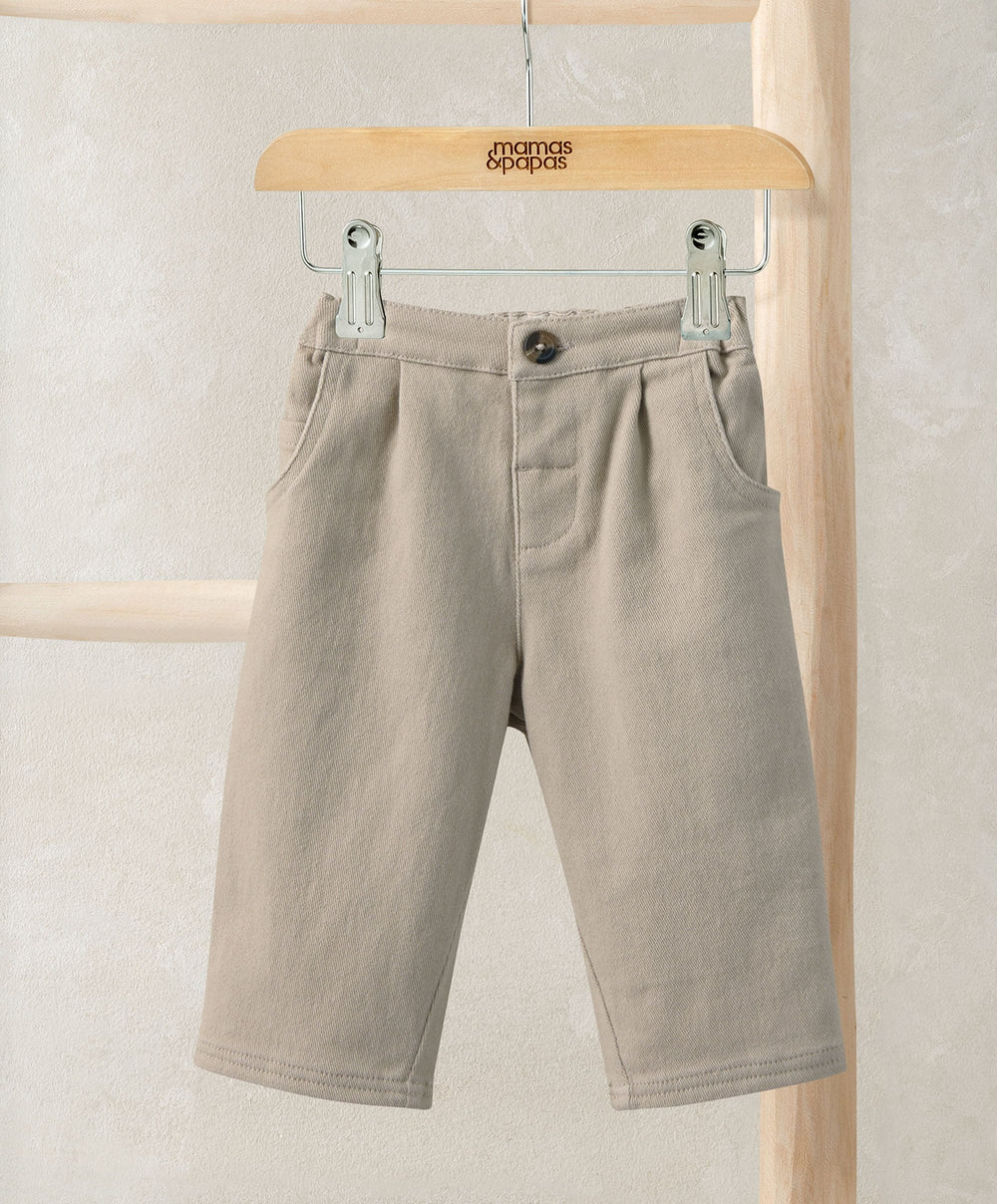 Mamas &amp; Papas Trousers &amp; Leggings Sand Smart Trousers