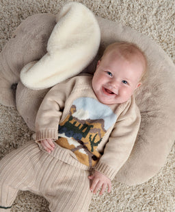 Mamas & Papas Tummy Time Tummy Time Snugglerug - Elephant