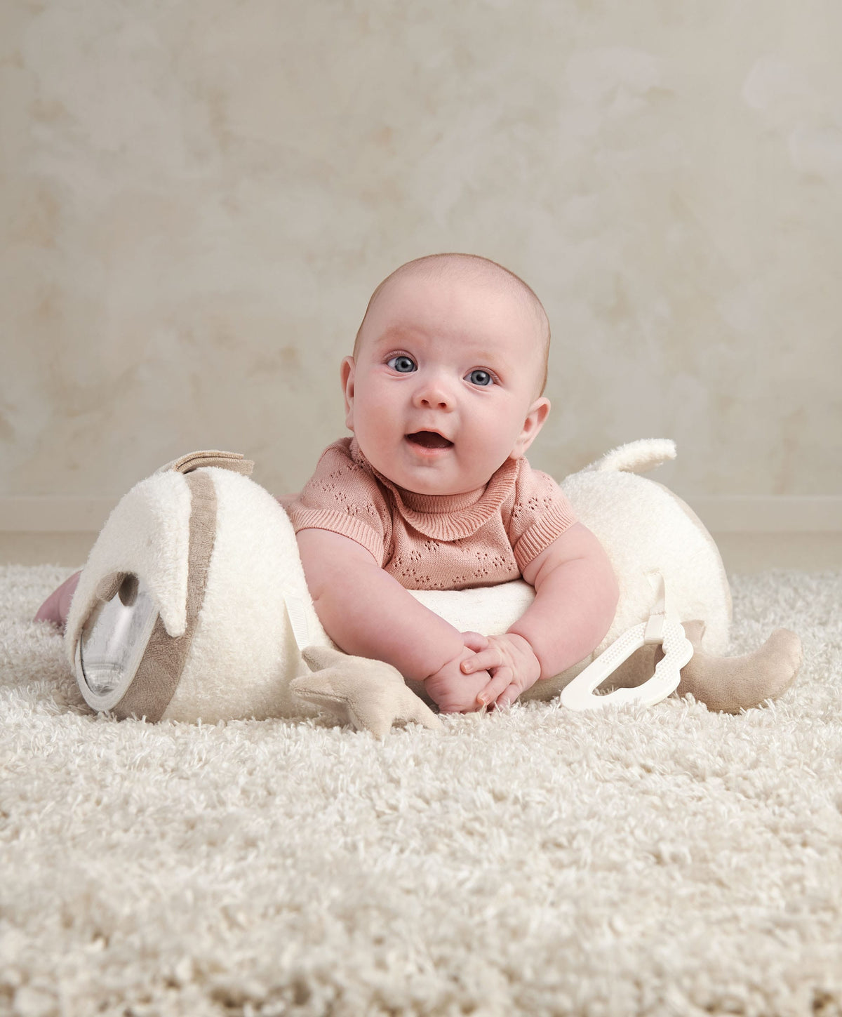 Mamas & Papas Tummy Time Welcome to the World Tummy Time Roll - Duckling