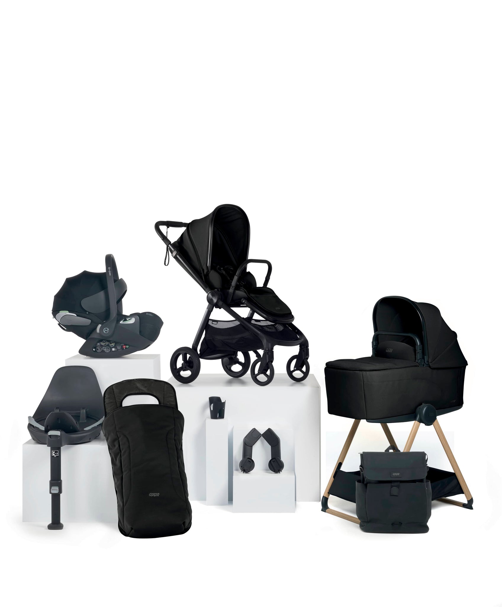 cybex cloud 9 Vardo Complete Pushchair Bundle with Cybex Cloud T i-Size Rotating Bab –  Mamas & Papas IE
