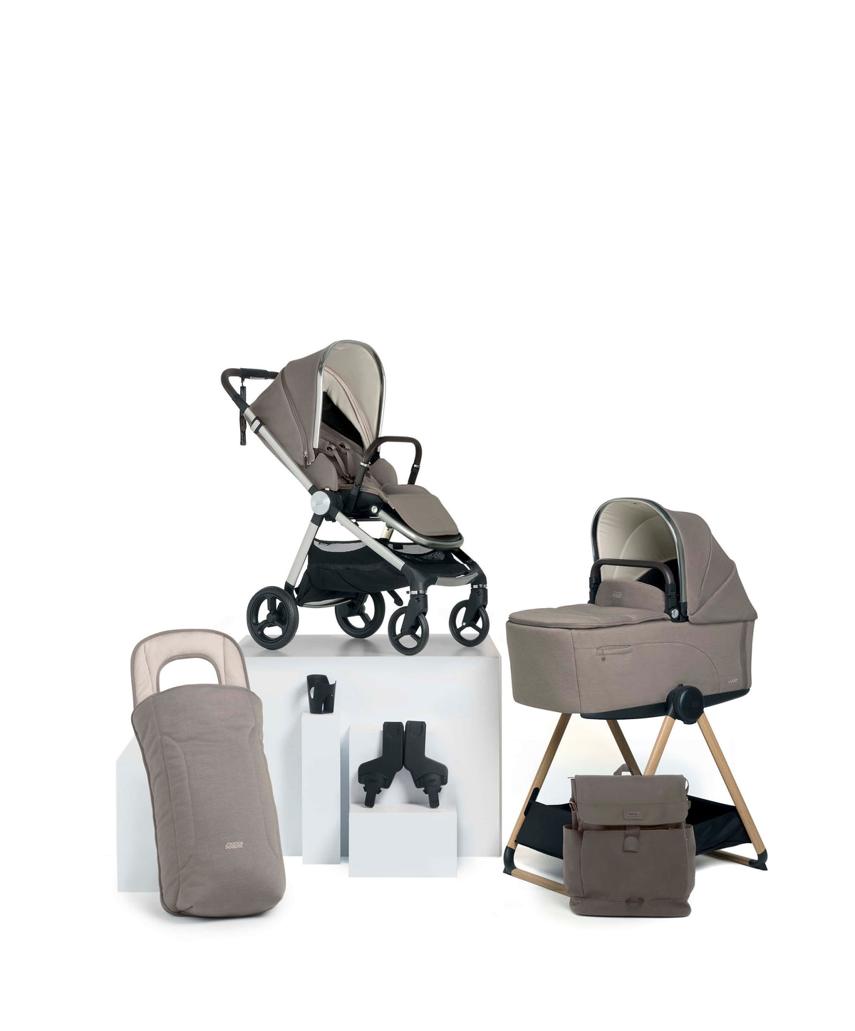 Mamas & Papas Vardo Essential Pushchair Bundle (7 Pieces) - Heritage