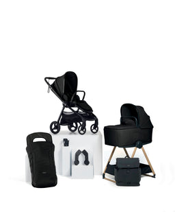 Mamas & Papas Vardo Essential Pushchair Bundle (7 Pieces) - Noir