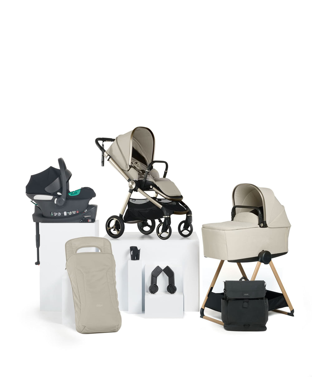 Mamas &amp; Papas Vardo S Complete with Aton B2 &amp; CC Stand - Shell