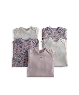 Mamas & Papas Vintage Floral Bodysuits (Pack of 5)