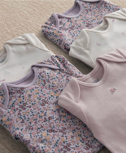 Mamas & Papas Vintage Floral Bodysuits (Pack of 5)