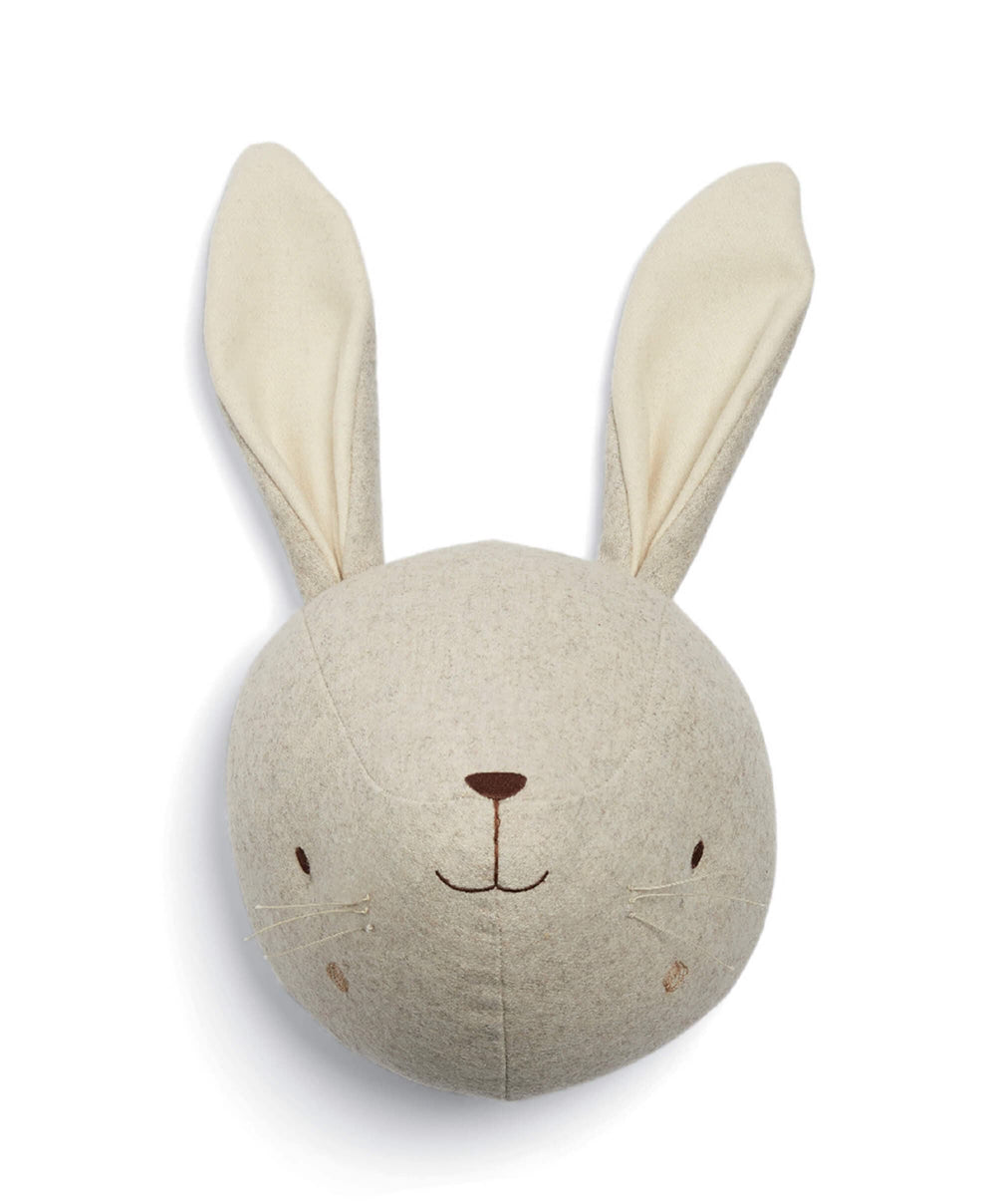 Mamas &amp; Papas Wall Art &amp; Wallpaper Bunny Head Wall Art - Welcome to the World Seedling