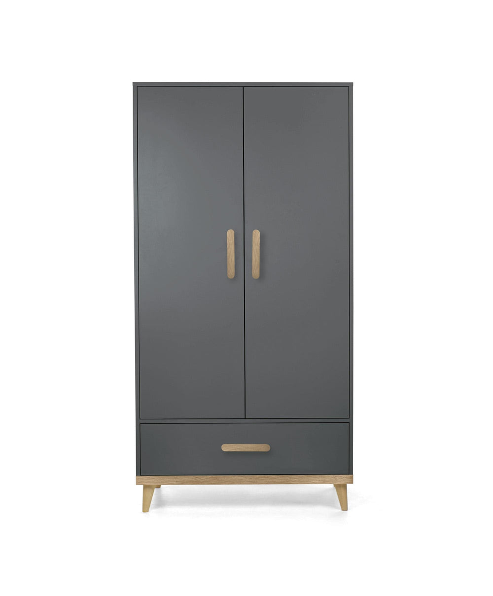 Mamas &amp; Papas Wardrobes Austwick Wardrobe In Anthracite