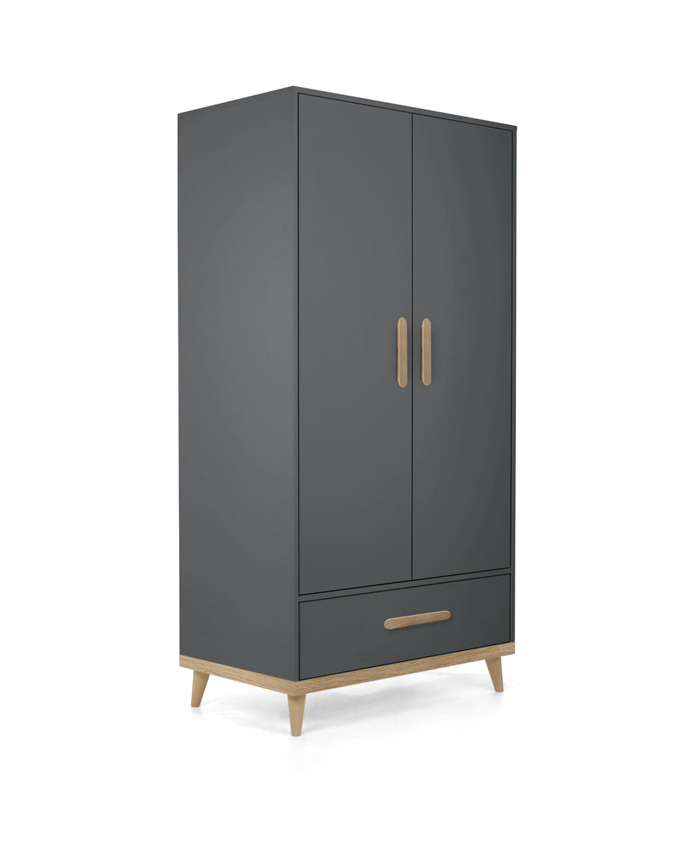 Mamas &amp; Papas Wardrobes Austwick Wardrobe In Anthracite