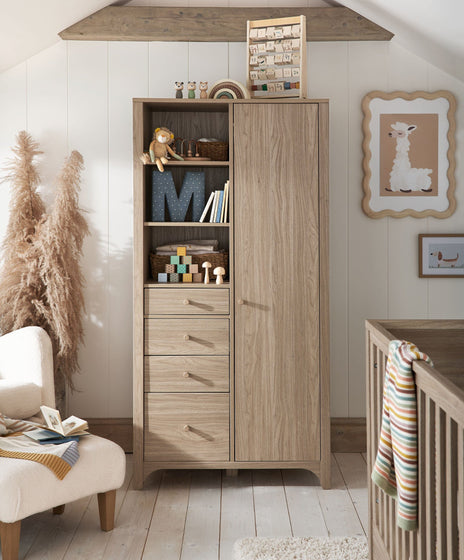 Barton Wardrobe - Oak