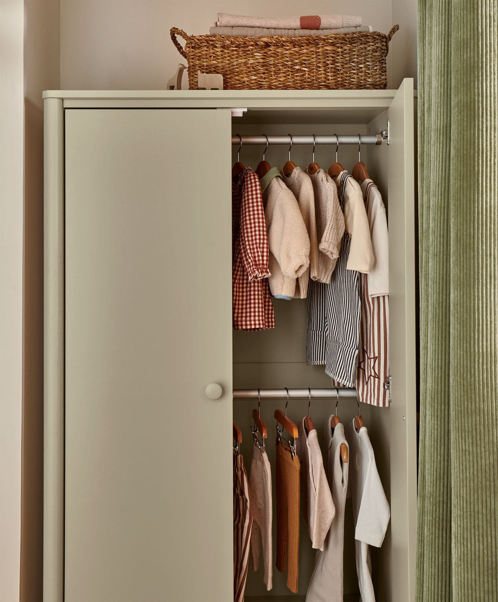 Mamas &amp; Papas Wardrobes Eryn Wardrobe - Willow Green