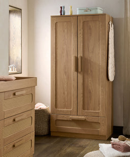 Mamas & Papas Wardrobes Esna Wardrobe - Rattan