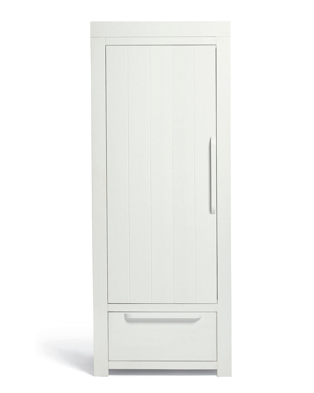 Mamas &amp; Papas Wardrobes Franklin Single Nursery Wardrobe - White Wash