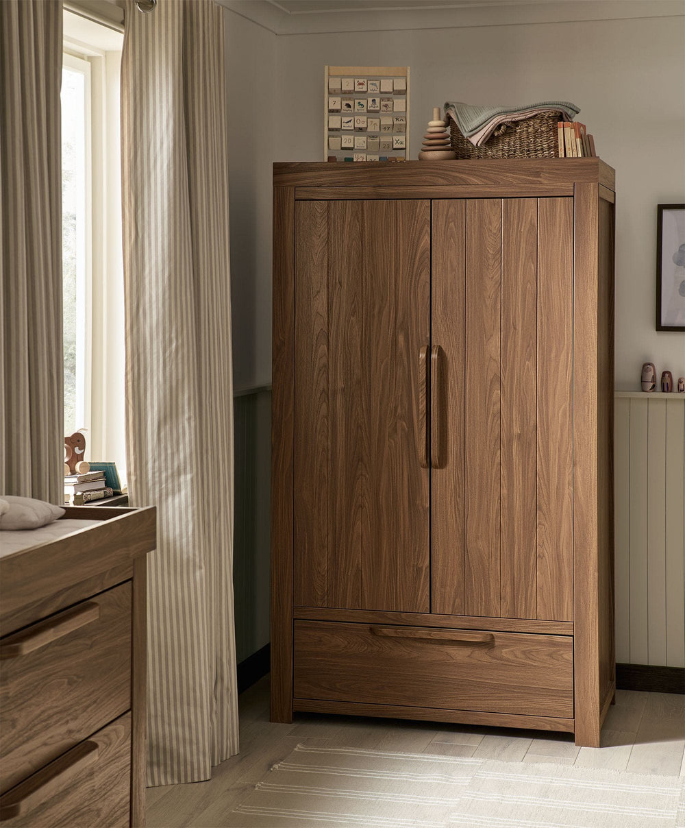 Mamas &amp; Papas Wardrobes Franklin Wardobe - Walnut