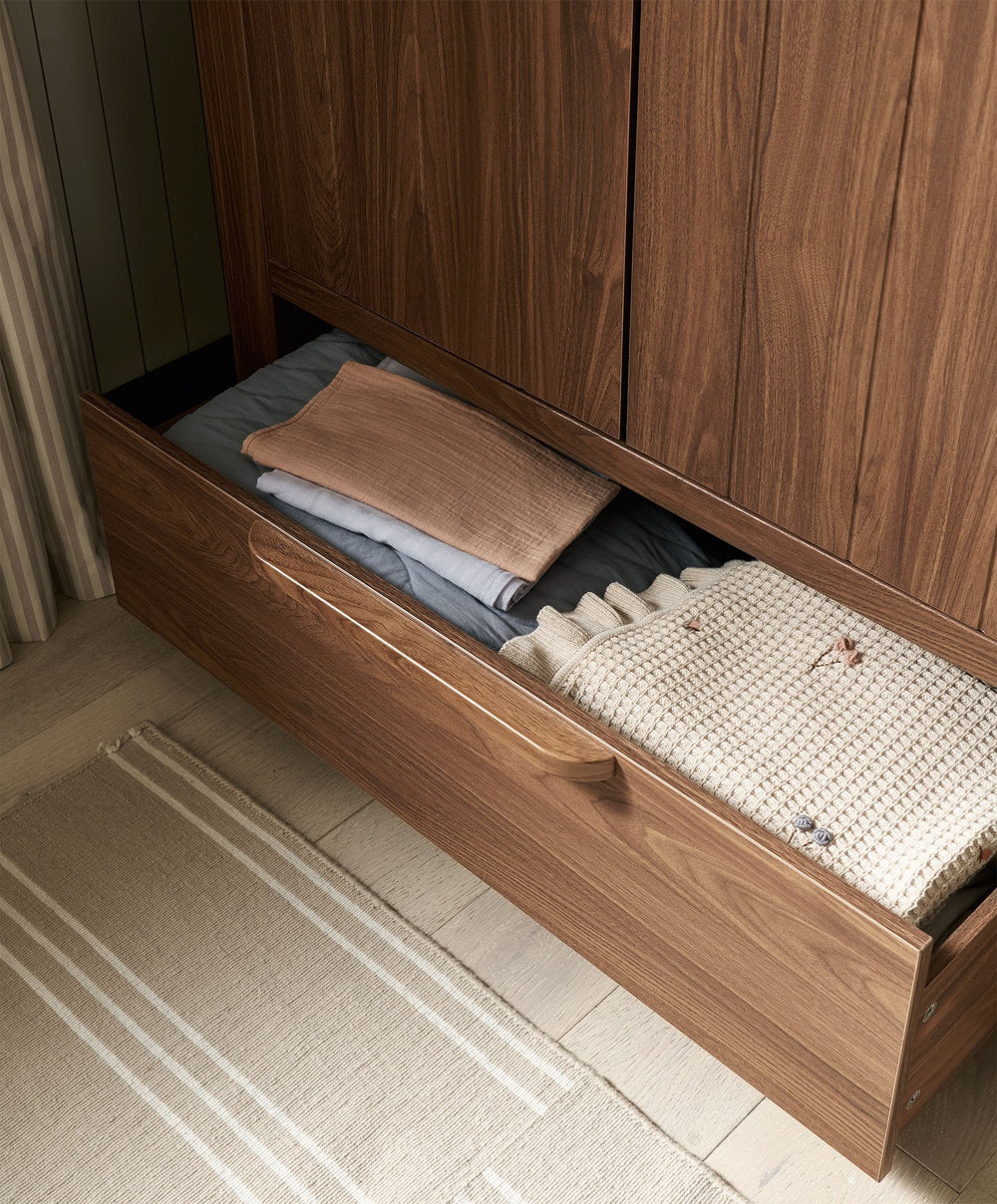 Mamas &amp; Papas Wardrobes Franklin Wardobe - Walnut