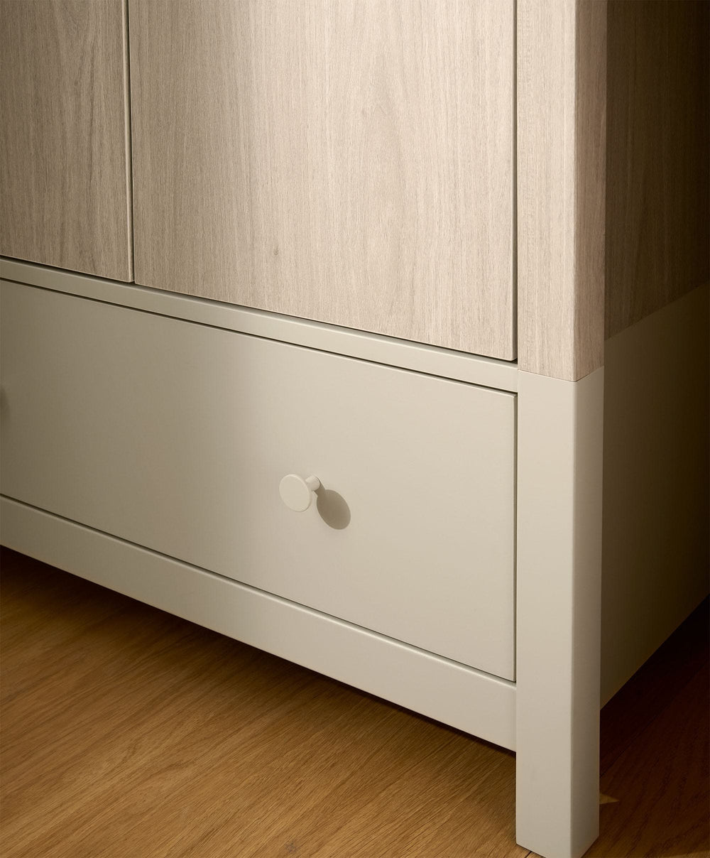 Mamas &amp; Papas Wardrobes Litton Wardrobe - Washed Oak