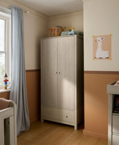Mamas & Papas Wardrobes Litton Wardrobe - Washed Oak