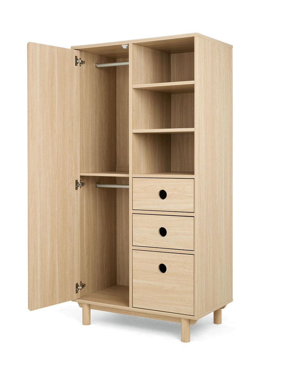 Mamas &amp; Papas Wardrobes Oska Wardrobe - Natural Oak