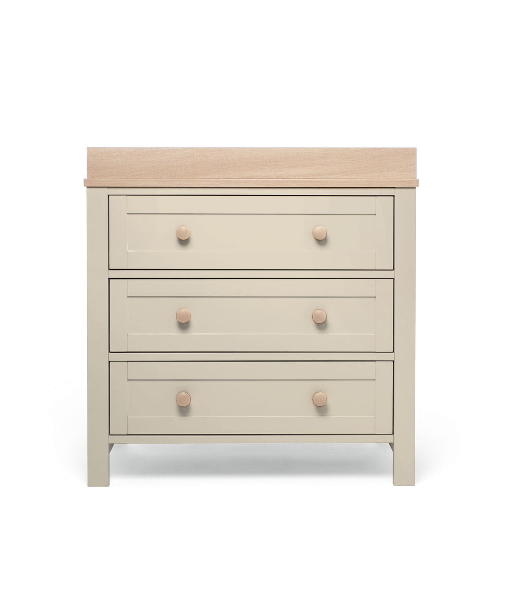 Mamas &amp; Papas Wedmore 2 Piece Cotbed Set With Dresser Changer -  Cashmere