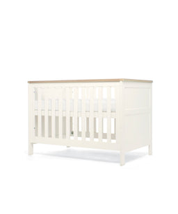 Mamas & Papas Wedmore 2 Piece Small Cotbed Set with Dresser Changer - White/Oak