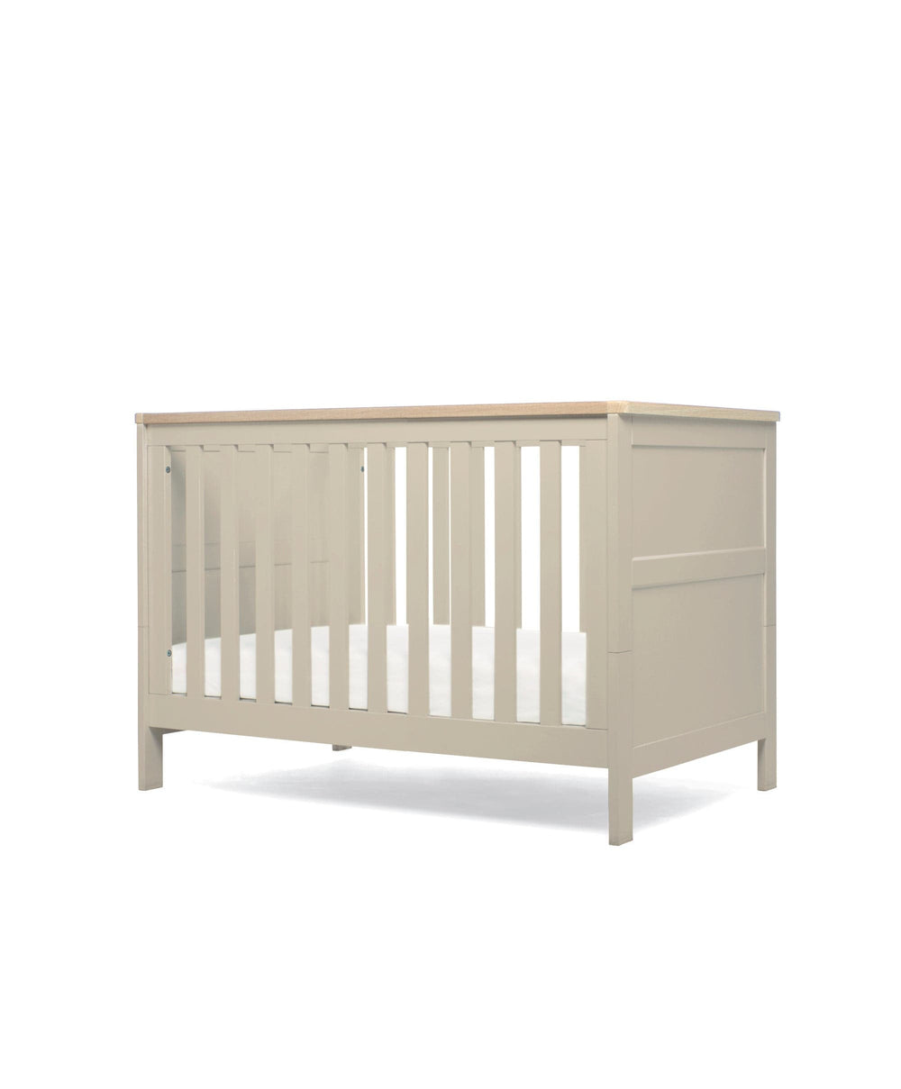 Mamas &amp; Papas Wedmore 3 Piece Small Cotbed Range With Dresser Changer &amp; Wardrobe - Cashmere
