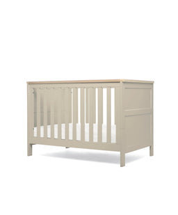 Mamas & Papas Wedmore 3 Piece Small Cotbed Range With Dresser Changer & Wardrobe - Cashmere