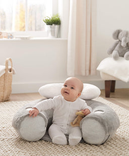 Mamas & Papas Welcome to the World Elephant Playmat Bundle - Grey