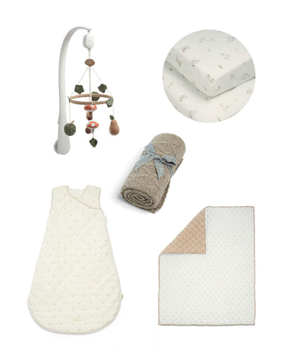 Mamas & Papas Welcome to the World Seedling 5 Piece Interior Bundle - Neutral