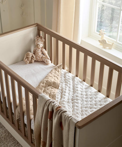 Mamas & Papas Welcome to the World Seedling Cotbed Quilt - 2.5 Tog