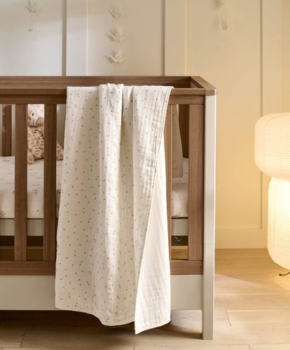 Mamas & Papas Welcome to the World Seedling Muslin Blanket - Seed