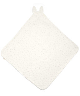 Mamas & Papas Welcome to the World Seedling Seed Hooded Towel - White