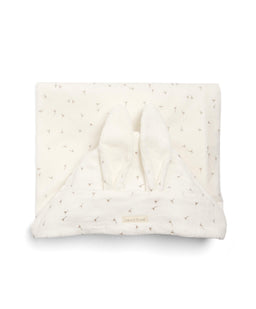 Mamas & Papas Welcome to the World Seedling Seed Hooded Towel - White